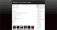 Desktop Screenshot of ecopowertuning.co.uk